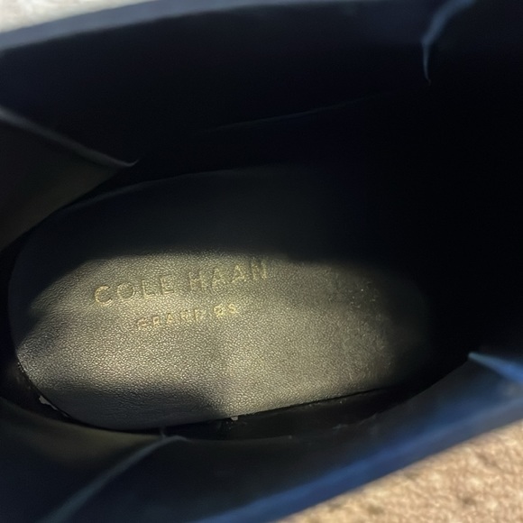 COLE HAAN EVA SNAKESKIN EMBOSSED LEATHER WOMEN’S SLIPON BOOTIES SIZE 9.5 - Picture 4 of 10